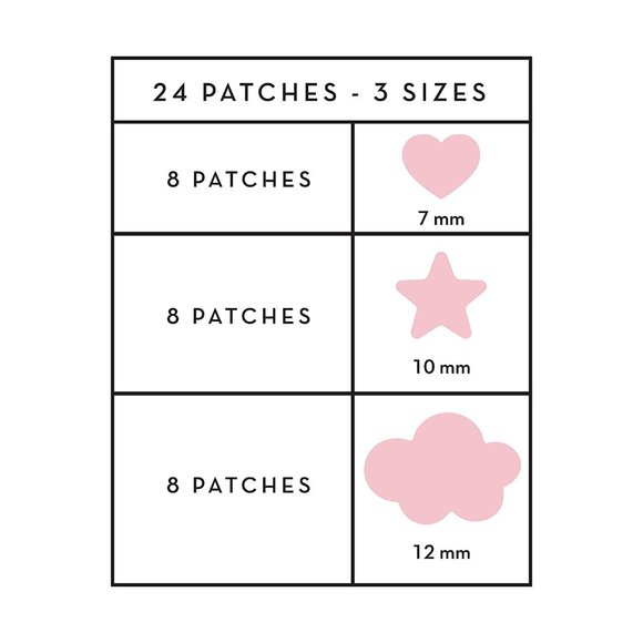 NEW The Creme Shop, Cotton Candy Skin HydroColloid Acne Patches, 72 Patches, NWB - Picture 6 of 6